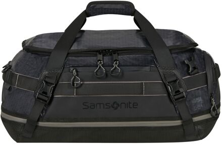 Samsonite Outtrax Duffle S - Uitbreidbaar 45/55 liter - 26/30x55x34 cm - slate black Zwart - H 26 x B 55 x D 34 cm
