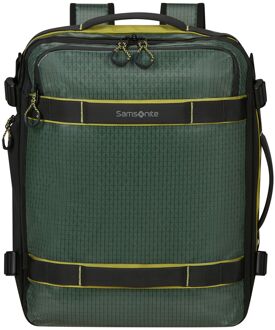 Samsonite Outtrax Underseat Backpack M - 34 liter - 45x36x20 cm - 17.3" laptopvak - forest green weekendtas handbagage Groen - H 45 x B 36 x D 20 cm