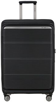 Samsonite Paralux HS Spinner 75 Expandable black hardcase koffer Zwart - H 75 x B 50 x D 31 cm