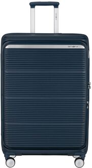 Samsonite Paralux HS Spinner 75 Expandable midnight blue hardcase koffer Blauw - H 75 x B 50 x D 31 cm
