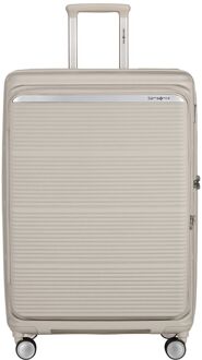 Samsonite Paralux HS Spinner 75 Expandable stone grey hardcase koffer Grijs - H 75 x B 50 x D 31 cm