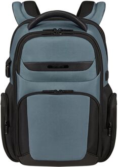 Samsonite Pro-DLX 6 Backpack 15.6" 3Vol Expandable dusty blue Blauw - H 43 x B 30 x D 21 cm