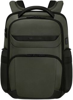 Samsonite Pro-DLX 6 Backpack 15.6" Slim green Groen - H 43 x B 30 x D 15 cm