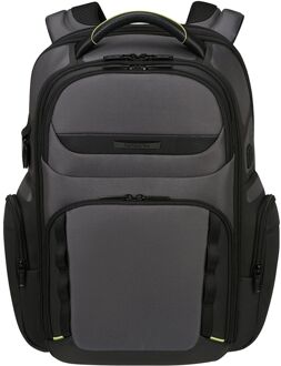 Samsonite Pro-DLX 6 Backpack 3V 15.6'' EXP framed Grijs - H 43 x B 30 x D 21 cm