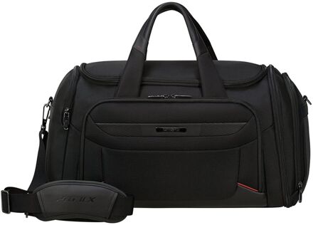 Samsonite Pro-DLX 6 Duffle 53 black weekendtas handbagage Zwart - H 27.5 x B 53 x D 28 cm
