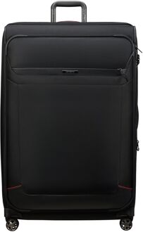 Samsonite Pro-DLX 6 TRVL Spinner 84 Exp black zachte koffer Zwart - H 84 x B 55 x D 36 / 39 cm