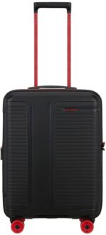 Samsonite Prodiver HS Handbagage Spinner 55 cm - Uitbreidbaar 39/46 liter - 55x40x20/23 cm - black hardcase koffer Zwart - H 55 x B 40 x D 20 cm