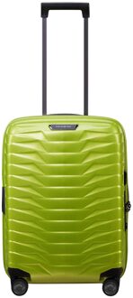 Samsonite Proxis expendable handbagage koffer 55 cm lime Groen