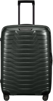 Samsonite Proxis Spinner 69 matt climbing ivy hardcase koffer lichtgewicht koffer Groen - H 69 x B 48 x D 29 cm