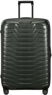 Samsonite Proxis Spinner 75 matt climbing ivy hardcase koffer lichtgewicht koffer Groen - H 75 x B 51 x D 31 cm
