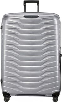 Samsonite Proxis Spinner 86 silver hardcase koffer lichtgewicht koffer Zilver - H 86 x B 60 x D 34 cm
