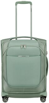 Samsonite Re-Lite Spinner 55/20 cm Expandable sage zachte koffer lichtgewicht koffer pilotenkoffer Groen - H 55 x B 40 x D 22 cm