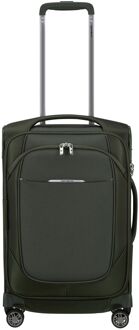 Samsonite Re-Lite Spinner 55/20 Expandable Length 35Cm climbing ivy zachte koffer lichtgewicht koffer pilotenkoffer Groen - H 55 x B 35 x D 22 cm