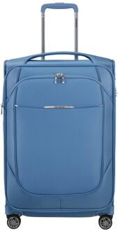Samsonite Re-Lite Spinner 67/24 Exp capri blue zachte koffer lichtgewicht koffer Blauw - H 67 x B 44 x D 30/33 cm