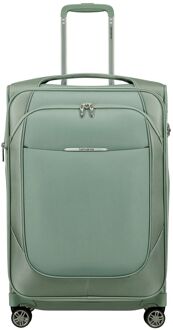 Samsonite Re-Lite Spinner 67 cm Expandable sage zachte koffer lichtgewicht koffer Groen - H 67 x B 44 x D 30 cm