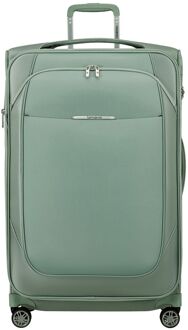 Samsonite Re-Lite Spinner 78 cm Expandable sage zachte koffer lichtgewicht koffer Groen - H 78 x B 48 x D 33 cm