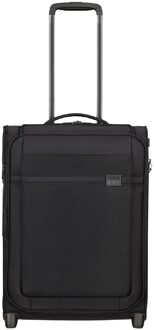 Samsonite Reiskoffer - Airea upright. 55/20 uitbreidbaar Toppocket (Handbagage) Black