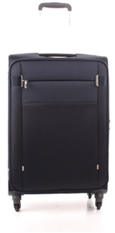 Samsonite Reiskoffer - Citybeat Spinner 66/24 uitbreidbaar (Medium) Navy Blue