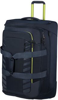Samsonite Respark Duffle/Wheels 74 midnight blue/lime Blauw - H 74 x B 44 x D 35 cm