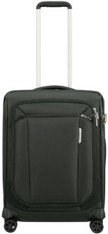 Samsonite Respark Spinner 55 Exp DF forest green zachte koffer Groen - H 55 x B 40 x D 23 cm