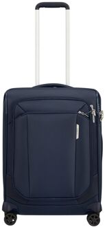 Samsonite Respark Spinner 55 Exp DF midnight blue zachte koffer Blauw - H 55 x B 40 x D 23 cm