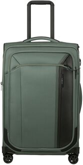 Samsonite Respark Spinner 67 cm Expandable light sage zachte koffer lichtgewicht koffer Groen - H 67 x B 43 x D 29 cm