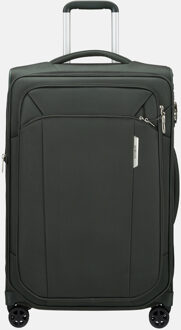 Samsonite Respark Spinner 67 Expandable forest green Zachte koffer Groen - H 67 x B 43 x D 29 / 33