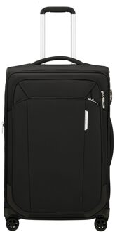 Samsonite Respark Spinner 67 Expandable ozone black Zachte koffer Zwart - H 67 x B 43 x D 29 / 33