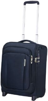 Samsonite Respark Upright 45 Underseater midnight blue zachte koffer lichtgewicht koffer pilotenkoffer Blauw - H 45 x B 35 x D 20 cm