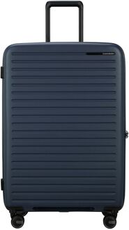 Samsonite Restackd Spinner 75 EXP midnight hardcase koffer Blauw - H 75 x B 51 x D 29 cm