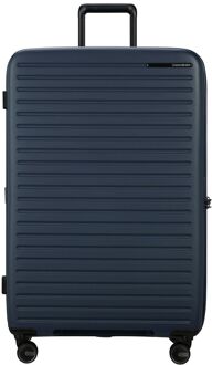 Samsonite Restackd Spinner 81 EXP midnight hardcase koffer Blauw - H 81 x B 54 x D 31 cm