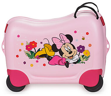 Samsonite Ride-on Disney kinderkoffer minnie flower power Roze