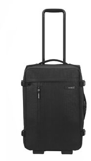 Samsonite Roader Duffle/Wheels 55/35 deep black Trolley Zwart - H 35 x B 55 x D 23