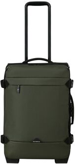 Samsonite Roadseeker Duf/Wh 55/20 Length 35 Cm dark olive weekendtas handbagage Groen - H 55 x B 35 x D 23 cm