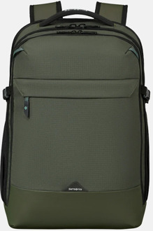Samsonite Roadseeker laptoprugzak L 17 inch expandable dark olive Donkergroen