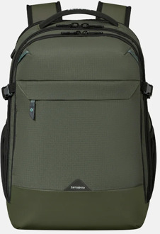 Samsonite Roadseeker laptoprugzak M 15 inch dark olive Donkergroen