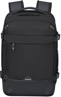 Samsonite Roadseeker Travel Backpack XS deep black weekendtas handbagage Zwart - H 40 x B 25 x D 20 cm
