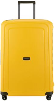 Samsonite S'Cure Spinner 75 citrus hardcase koffer Geel - H 75 x B 52 x D 31 cm