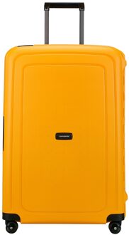 Samsonite S'Cure Spinner 75 honey yellow Harde Koffer Geel - H 75 x B 52 x D 31