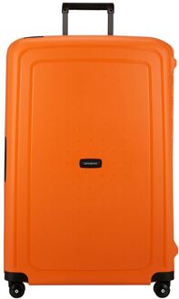 Samsonite S'Cure Spinner 81 apricot hardcase koffer Oranje - H 81 x B 55 x D 35 cm