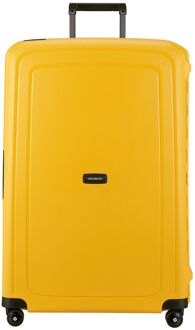 Samsonite S'Cure Spinner 81 citrus hardcase koffer Geel - H 81 x B 55 x D 35 cm