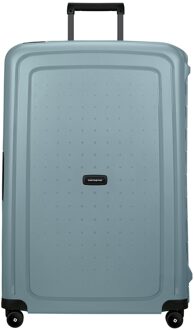 Samsonite S'Cure Spinner 81 icy blue Harde Koffer Blauw - H 81 x B 55 x D 35