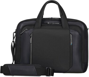 Samsonite Spectrolite 4.0 Laptop Briefcase 15.6" Expandable black schoudertas heren Zwart - H 31 x B 42 x D 15 cm