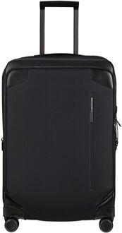 Samsonite Splendix Spinner 67 DF EXP black zachte koffer Zwart - H 67 x B 44 x D 27 cm