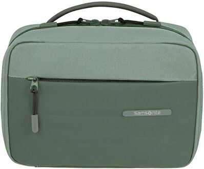 Samsonite Stackd Toilet Kit Hanging sage Groen - H 17 x B 24 x D 10 cm