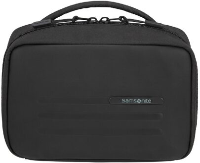 Samsonite Stackd Toilet Kit Weekender black Zwart - H 14 x B 22 x D 9