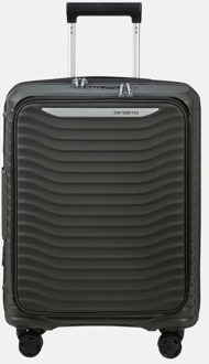 Samsonite Upscape frontpocket handbagage koffer 55 cm climbing ivy Groen