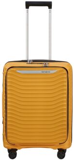 Samsonite Upscape Frontpocket handbagage koffer 55 cm yellow Geel