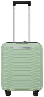 Samsonite Upscape Handbagage Spinner 45 cm Expandable Underseat soft sage hardcase koffer lichtgewicht koffer Groen - H 45 x B 36 x D 20 cm