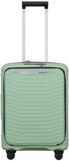 Samsonite Upscape Spinner 55/20 cm Expandable Easy Access soft sage hardcase koffer pilotenkoffer Groen - H 55 x B 40 x D 23 cm